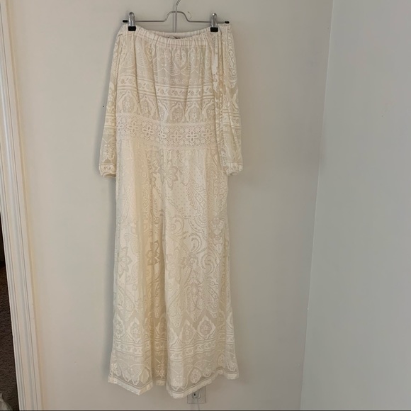 Anthropologie Off The Shoulder Jumpsuit - Picture 5 of 8